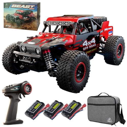 X-Verse SG202MAX Ferngesteuertes Auto, 1:20 55KM/H RC Autos Bürstenlose, 4WD All Terrain Offroad RC Truggy RC Truck Crawler für Erwachsene Kinder, 3 Batterien X-Verse SG202MAX Ferngesteuertes Auto, 1:20 55KM/H RC Autos Bürstenlose, 4WD All Terrain Offroad RC Truggy RC Truck Crawler für Erwachsene Kinder, 3 Batterien von X-Verse