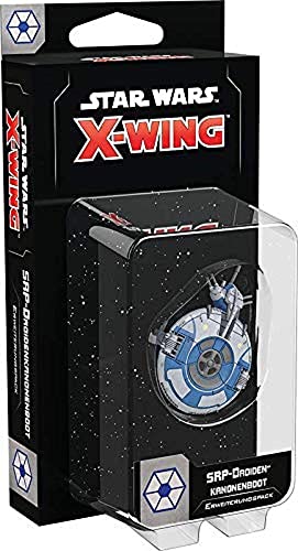 Atomic Mass Games, Star Wars: X-Wing 2. Edition – SRP-Droidenkanonenboot, Erweiterung, Tabletop, 2 Spieler, Ab 14+ Jahren, 45+ Minuten, Deutsch von Star Wars