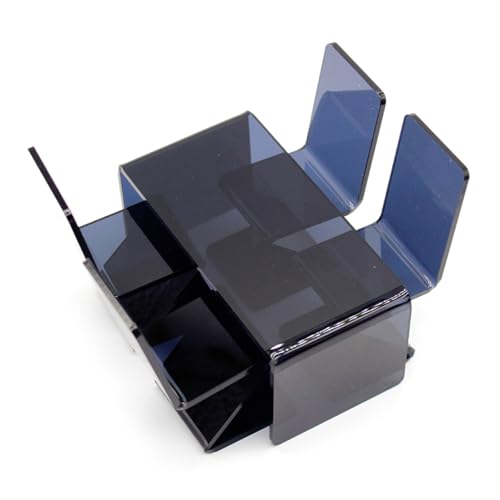 5-teiliges Puppenhaus-Set mit Tisch und Stühlen, Acryl-Möbel, Büro-Schreibtisch-Set, Zubehör, Layout, Miniatur-Büromöbel 5-teiliges Puppenhaus-Set mit Tisch und Stühlen, Acryl-Möbel, Büro-Schreibtisch-Set, Zubehör, Layout, Miniatur-Büromöbel von XAGMODSHN