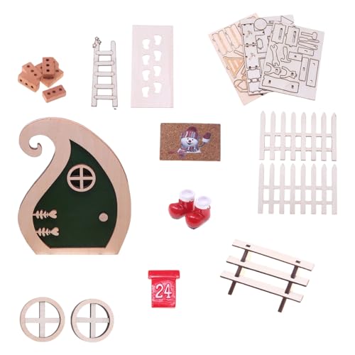 Dollhouses Weihnachtsdekorationen 20pcs Winzige Türen Set Natürliches Holzharz Kreativer Handwerksaktivität Weihnachtsduschhäuser Möbel Miniaturen Dollhouses Weihnachtsdekorationen 20pcs Winzige Türen Set Natürliches Holzharz Kreativer Handwerksaktivität Weihnachtsduschhäuser Möbel Miniaturen von XAGMODSHN