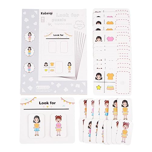 Farbformpassendes Kartenspiel Spielzeug für Kinder, Reaktionstraining, Puzzle-Spiel-Set, lustiges Hand-Augen-Koordinationsspielzeug Farbformpassendes Kartenspiel Spielzeug für Kinder, Reaktionstraining, Puzzle-Spiel-Set, lustiges Hand-Augen-Koordinationsspielzeug von XAGMODSHN