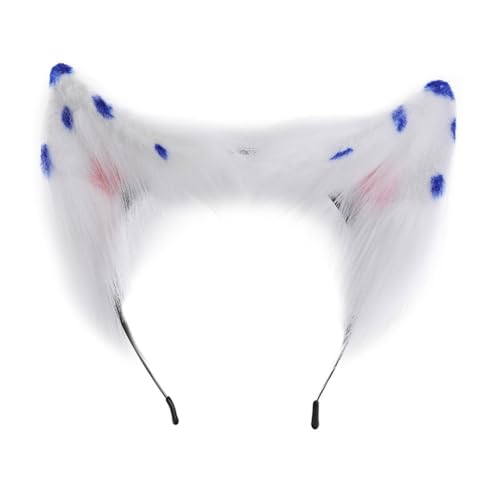 Halloween Anime Charakter Stirnband Katze Ohr Form Haar Hoop Plüsch Kopfschmuck Ostern Party Cosplay Kostüm Uni von XAGMODSHN