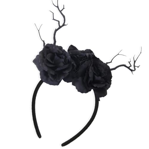 Halloween Dark Branch Headband Hairpieces Unique Hairband Decoration Hair Hoop for Costume Parties and Cosplay Event von XAGMODSHN