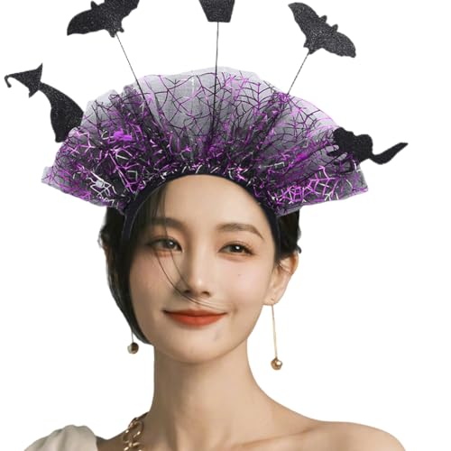 Halloween Pailletten Fledermaus Stirnband Haarband Cosplay Kostüm Kopfschmuck für alle Altersgruppen Halloween Party Haardekor von XAGMODSHN