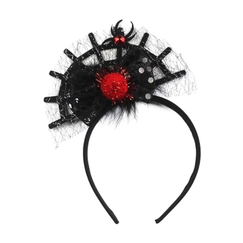 Halloween Spinnennetz Stirnband Kinder Dress Up Kopfbedeckung Haarschmuck für Kinder Kostüm Supplies Requisiten von XAGMODSHN