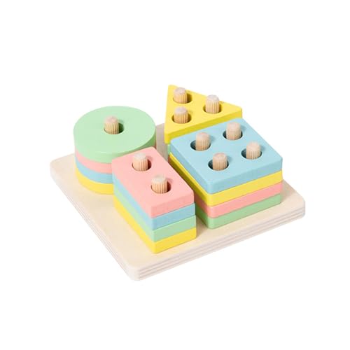 Holz Sortieren und Stapeln Spielzeug Form Passende Säulen Blöcke Früherziehung Spielzeug Formen Puzzle Holz Sortieren und Stapeln Spielzeug Form Passende Säulen Blöcke Früherziehung Spielzeug Formen Puzzle von XAGMODSHN
