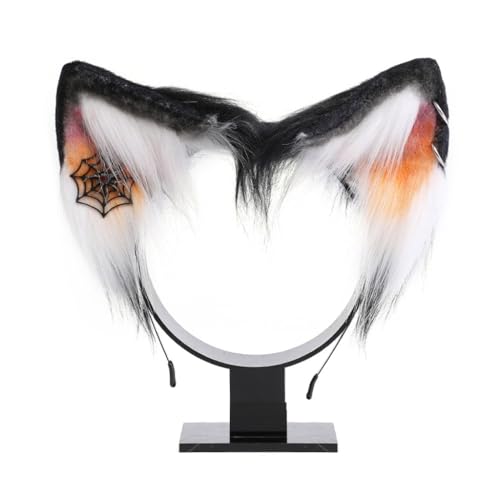 Katzenohren Halloween-Stirnband für Damen und Mädchen, tägliches Tragen, Halloween-Party, Kostüm, Cosplay, Haarschmuck von XAGMODSHN