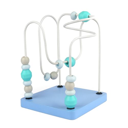 Kinder-Perlen-Labyrinth-Spielzeug, pädagogisches Wickelperlen, Zahlenzählen, Hand-Augen-Koordinationstraining für Kinder Kinder-Perlen-Labyrinth-Spielzeug, pädagogisches Wickelperlen, Zahlenzählen, Hand-Augen-Koordinationstraining für Kinder von XAGMODSHN