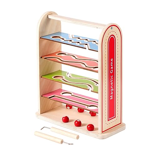 Magnetisches Labyrinth-Perlenspielzeug für Kinder, Feinmotorik-Training mit Perle, Kleinkind-Handfähigkeit, frühes Lernspielzeug Magnetisches Labyrinth-Perlenspielzeug für Kinder, Feinmotorik-Training mit Perle, Kleinkind-Handfähigkeit, frühes Lernspielzeug von XAGMODSHN