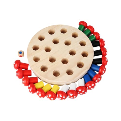 Memory Schachspielzeug für 1 2 3 Jahre alte Jungen Mädchen Lernspielzeug Memory Color Karotte Pilz Memory Schachspielzeug für 1 2 3 Jahre alte Jungen Mädchen Lernspielzeug Memory Color Karotte Pilz von XAGMODSHN