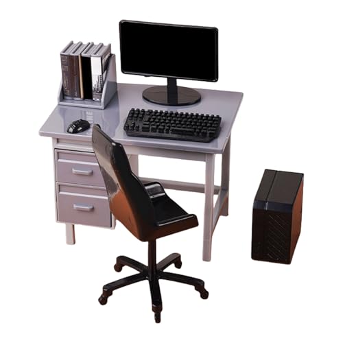 Premium-Computertisch Computermodell für kleine Räume, langfristige Heimdekoration, Maßstab, Schreibtischmodell für Puppenhäuser Premium-Computertisch Computermodell für kleine Räume, langfristige Heimdekoration, Maßstab, Schreibtischmodell für Puppenhäuser von XAGMODSHN