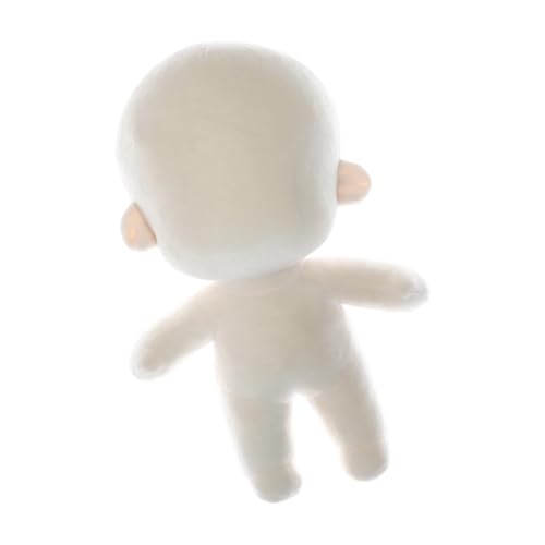 XAGMODSHN 20 cm große Puppenbasis aus Baumwolle mit weichem gefülltem Design für anpassbare Kreation, kreativ für Bastelarbeiten, Hobbys, Baumwollkörper XAGMODSHN 20 cm große Puppenbasis aus Baumwolle mit weichem gefülltem Design für anpassbare Kreation, kreativ für Bastelarbeiten, Hobbys, Baumwollkörper von XAGMODSHN