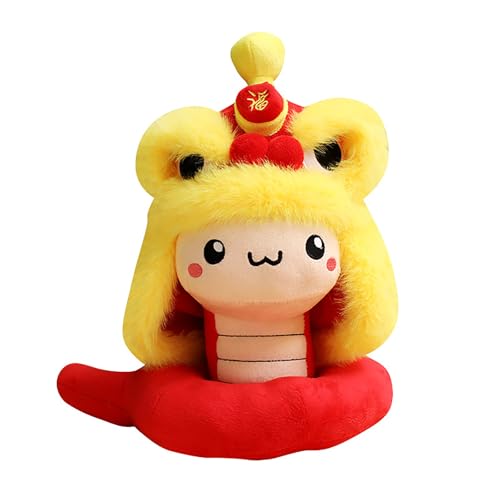 XAGMODSHN 30 cm langes Schlangenjahr-Maskottchen, Plüschtiere, Plüschtier, Tiere, Puppen, Geschenke, Jahrestreffen, Heimdekoration, Zodiacs, Stofftiere, Spielzeug XAGMODSHN 30 cm langes Schlangenjahr-Maskottchen, Plüschtiere, Plüschtier, Tiere, Puppen, Geschenke, Jahrestreffen, Heimdekoration, Zodiacs, Stofftiere, Spielzeug von XAGMODSHN