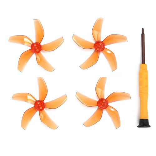 XAGMODSHN 4pcs Farbenfrohe Geräuschreduktion 5 Propeller Setzen Drohnen Niedriger Rauschpropeller Verbesserung Von Luftaufnahmen Für Drohnen von XAGMODSHN