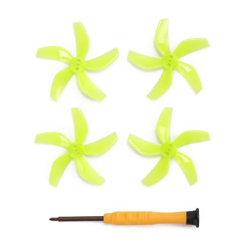 XAGMODSHN 4pcs Farbenfrohe Geräuschreduktion 5 Propeller Setzen Drohnen Niedriger Rauschpropeller Verbesserung Von Luftaufnahmen Für Drohnen von XAGMODSHN