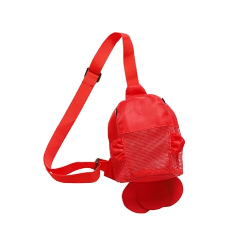 XAGMODSHN Beach Toy Bags Schöne Fischform Muschelbeutel Muschel Sammeln Taschen Mit Verstellbaren Tragetilfen von XAGMODSHN