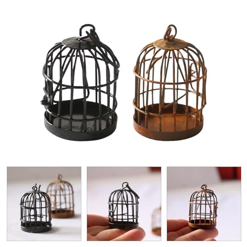 XAGMODSHN Birdcage Statue Desk Decors Display Modell Vogelkäfig Modell Raumanzeige Modell Vogelkäfigmodell Für Kinder von XAGMODSHN