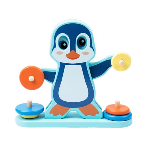 XAGMODSHN Cartoon Penguins Scale Training Toy Develop Coordination Skills Toy for Kids Educational Fine Motor Skills Toy von XAGMODSHN