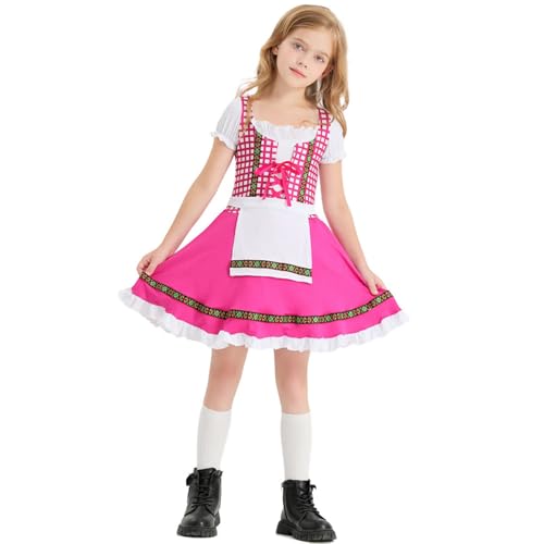 XAGMODSHN Kid Girl Oktoberfest Kostüm Deutsches Bayerisches Bierfestival Outfits Für Halloween Carnivals Party Dirndl Kleider Drindl Kostüm Deutsche Bayerische Oktoberfest Festival Frauen XAGMODSHN Kid Girl Oktoberfest Kostüm Deutsches Bayerisches Bierfestival Outfits Für Halloween Carnivals Party Dirndl Kleider Drindl Kostüm Deutsche Bayerische Oktoberfest Festival Frauen von XAGMODSHN