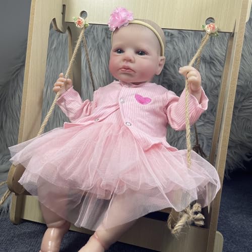 XAGMODSHN Lively Reborns Babypuppen, 50,8 cm, realistische Neugeborene mit weichem Körper, Vinyl, für Neugeborene, echtes Leben für Kinder, Geschenke, echtes Leben XAGMODSHN Lively Reborns Babypuppen, 50,8 cm, realistische Neugeborene mit weichem Körper, Vinyl, für Neugeborene, echtes Leben für Kinder, Geschenke, echtes Leben von XAGMODSHN