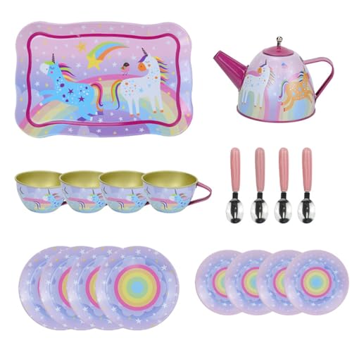 XAGMODSHN Mädchen Rollenspiel Teetassen Küche Teeset Prinzessin Teeset Kinder Interaktives Spielzeug von XAGMODSHN