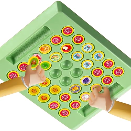 XAGMODSHN Memory Matching Game Animal/Fruit Drehen Schachkarten Mit Schachkarten Lustig Lernen Pädagogikspielzeug Memory Cards Für Kinder Kleinkind von XAGMODSHN