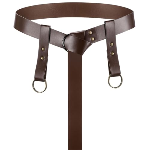 XAGMODSHN Mittelalterlicher Piraten-Ledergürtel, Schwerter, Frösche, Rock, Wanderungen, Renaissances-Kostüm, Zubehör, Halloween, Ritter, Pirat, Cosplay, Halloween, Cosplay-Kostüm XAGMODSHN Mittelalterlicher Piraten-Ledergürtel, Schwerter, Frösche, Rock, Wanderungen, Renaissances-Kostüm, Zubehör, Halloween, Ritter, Pirat, Cosplay, Halloween, Cosplay-Kostüm von XAGMODSHN