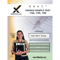 Cset French Sample Test 149, 150 Teacher Certification Test Prep Study Guide von XAMOnline.com