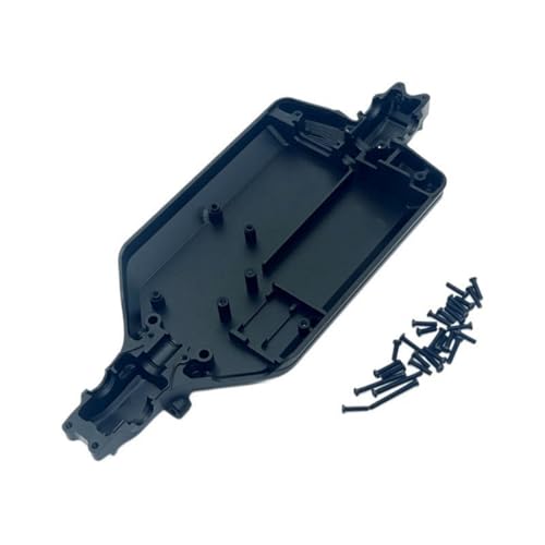 XBERSTAR RC Chassis Armor for SCY 1/16 16101 16102 16103 16104 16106 16201 Chassis Armor Protection Plate Upgrade Part (Black) von XBERSTAR