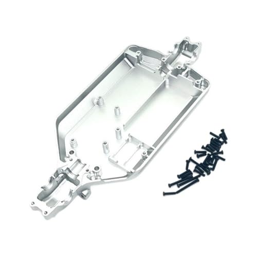 XBERSTAR RC Chassis Armor for SCY 1/16 16101 16102 16103 16104 16106 16201 Chassis Armor Protection Plate Upgrade Part (Silver) von XBERSTAR