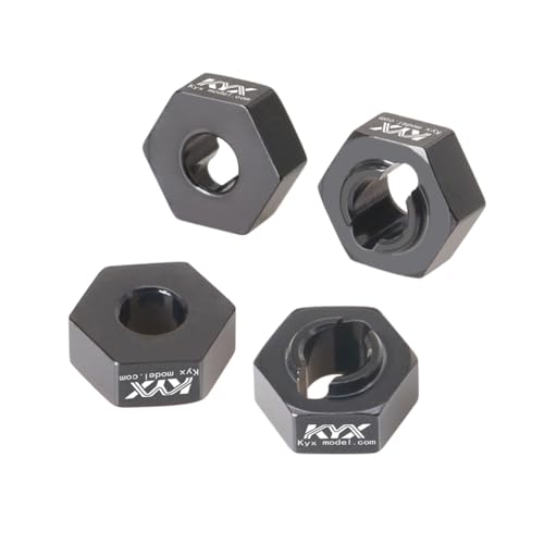 XBERSTAR RC Kupplung für Losi 1/24 Micro-B 2WD Bugg Hexagonal Coupler Adapter Aluminium Upgrade Teile von XBERSTAR