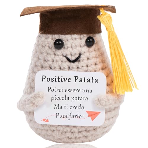 XBOCMY Regali stimolanti per studentesse Positive alle patate, ispirano il successo accademico, Idee divertenti e motivazionali per studenti, articoli di decorazione per ufficio, casa e scuola von XBOCMY