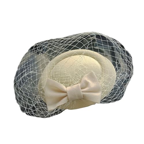 XBOKA Flapper Fascinator 1920er Jahre Abschlussball Tänzerin Kopfschmuck für besondere Anlässe Hochzeit Verlobung Nacht Kopfbedeckung Haarstyling von XBOKA