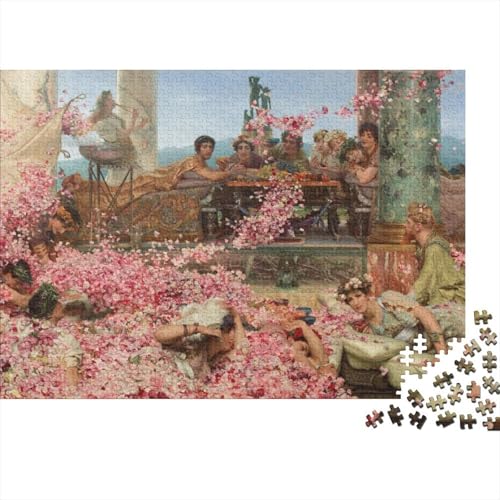 Alma-Tadema Puzzle, Weltberühmte Gemälde Holzpuzzle, Kunst Puzzles 1000 Teile, Museums Puzzlespiel, Gehirntraining Spielzeug Für Kinder, Impossible Puzzles von XCOFG