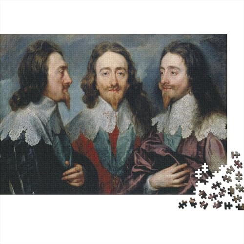 Anthony Van Dyck Puzzle 1000 Teile Erwachsene Lustige, Weltberühmte Gemälde Puzzles Klassische, Kunst Puzzlespiel, Gemälde Puzzle Schwer, Pädagogisches Spielzeug von XCOFG