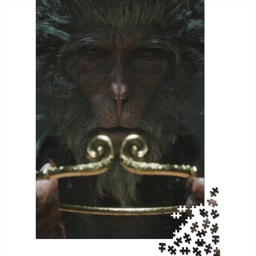 Black Myth: Wukong 1000 Teile Video Spiele Puzzle Spiele, Video Spiele Puzzle, Geburtstagsgeschenke, Für Weihnachten Und Valentinstag, Familienlernspiel von XCOFG