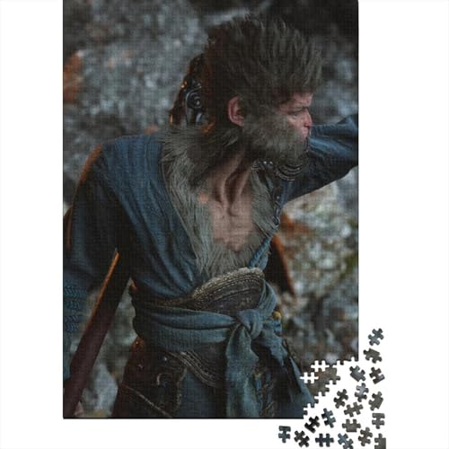 Black Myth: Wukong 500 Teile Erwachsenen Lustige Puzzles Mit Energie - Das Puzzle Gleichzeitig Für Einsteiger Und Puzzle Profis Mutige Puzzler Puzzeln von XCOFG