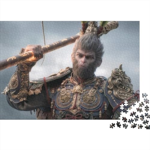 Black Myth: Wukong Puzzle, Video Spiele Holzpuzzle, Video Spiele Puzzles 300 Teile, Video Spiele Puzzle, Gehirntraining Spielzeug Für Kinder, Impossible Puzzle von XCOFG