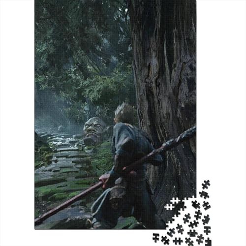 Black Myth: Wukong Puzzles, Video Spiele Puzzle 1000 Pieces, Video Spiele Jigsaw Puzzle for Adults, Video Spiele Puzzle, Jigsaw Puzzle Board Puzzles, Impossible Puzzle von XCOFG