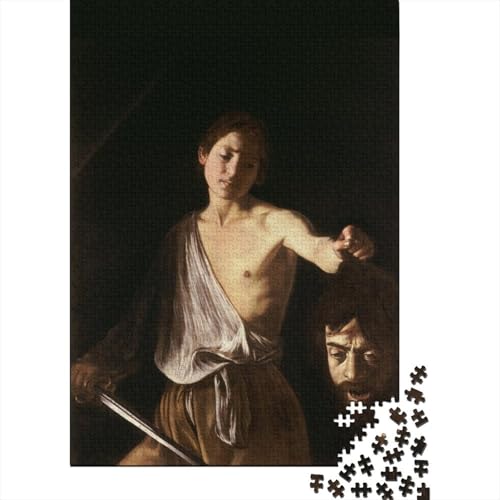 Caravaggio Holz Puzzlespiel Für Erwachsene, 1000 Teile, Fine Art Impossible Puzzle, Übung Für Den Geist, Interaktives Klassische Gemälde Puzzles von XCOFG