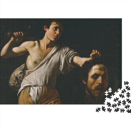 Caravaggio Puzzle, Museums Puzzles Personalisiert 1000 Teile Für Jungen Mädchen Holzpuzzle, Kunst Puzzlespiel Farbenfrohes, Weltberühmte Gemälde Puzzles von XCOFG