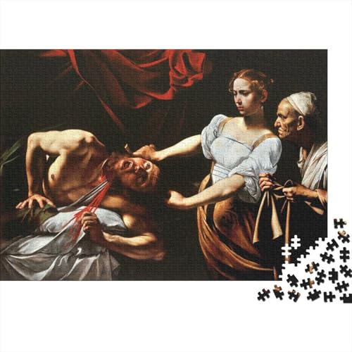 Caravaggio Puzzle 1000 Teile, Weltberühmte Gemälde Puzzles Für Erwachsene, Lustige Kunst Puzzlespiel Anspruchsvoll, Museums Impossible Puzzles, Ideal Als Wandbild von XCOFG