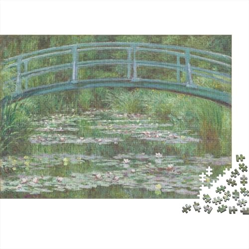 Claude Monet Weltberühmte Gemälde 1000 Stück Puzzle Für Erwachsene Puzzlespiel 1000 Teile Große Museums Puzzles Lernspiel Spielzeug Geschenk Für Die Wanddekoration von XCOFG