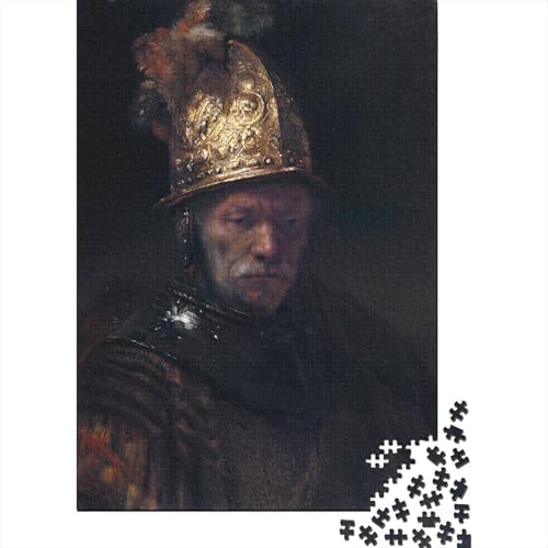 Fine Art Rembrandt Puzzles Für Erwachsene, Übung Für Den Geist, Geschenk-Idee, Nachhaltiges Museums Puzzle Tolles Geschenk Familientreffen Spiele 1000 Teile von XCOFG