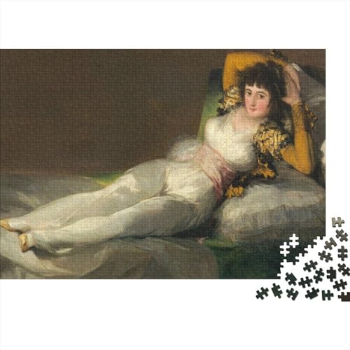 Francisco Goya Holz-Puzzles Gemälde Puzzle Für Erwachsene, Tolles Geschenk Lernspiel Spielzeug Geschenk Für Weltberühmte Gemälde Holzpuzzle 1000 Pcs von XCOFG