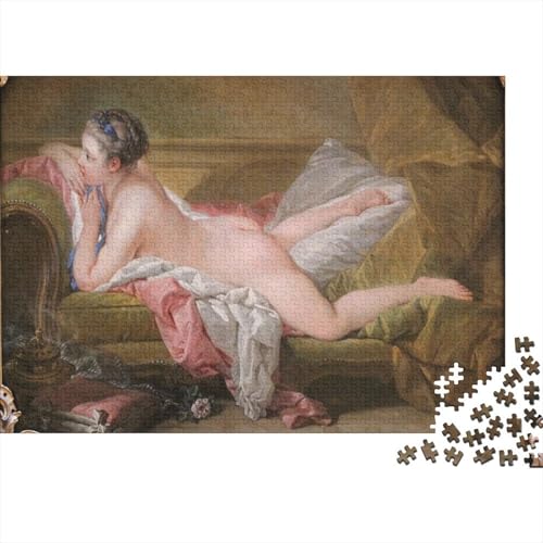 Francois Boucher Holz Puzzle 1000 Teile Für Erwachsene, Gemälde Impossible Puzzles, Farbenfrohes Legespiel, Geschicklichkeitsspiel Für Die Ganze Familie, Museums Puzzle von XCOFG