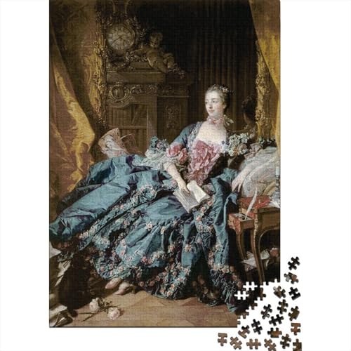 Francois Boucher Puzzle Spiel 1000 Teile Museums Puzzlespiel Für Erwachsene, Gemälde Impossible Puzzles, Fine Art Holzpuzzle, Puzzler 1000 Pcs von XCOFG