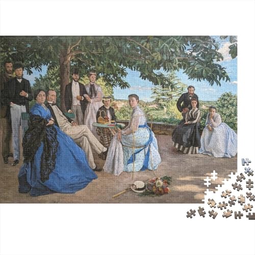 Frederic Bazille Holz Puzzle 1000 Teile Puzzles Für Erwachsene Lernspiel Herausforderungsspielzeug,Übung Für Den Geist, 1000 Teilige Puzzlespiel 1000 Pcs von XCOFG