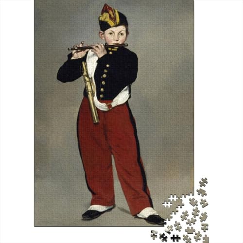 Gemälde Edouard Manet 1000 Teile Erwachsenen Lustige Puzzles, Weltberühmte Gemälde Puzzlespiel, Museums Puzzle Profis Mutige Puzzler Puzzeln von XCOFG