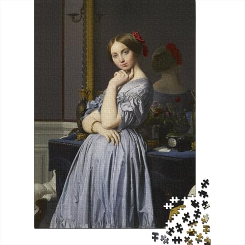 Ingres Holz Puzzle 1000 Teile, Museums Puzzles, Lernspiel Herausforderung Spielzeug Fine Art Puzzle, Übung Für Den Geist, Gemälde Puzzlespiel 1000 Pcs von XCOFG